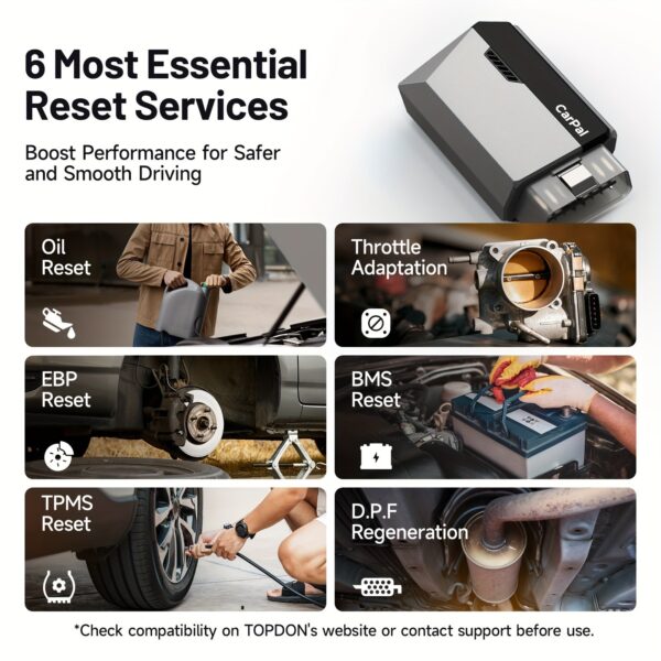CarPal Vehicle Health Scanner OBD2 Diagnostic Tool for iOS & Android - Image 2