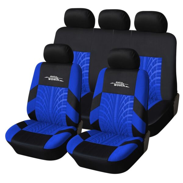 Universal Car Seat Cover Set - Full Set with Split Rear Bench - Image 5