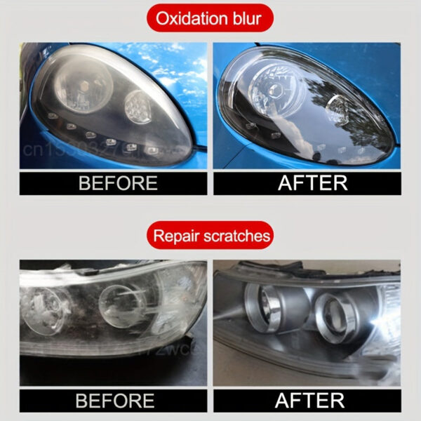 Car Headlight Restoration and Polishing Kit - Image 3