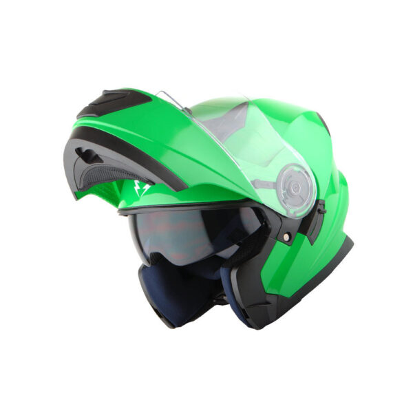 Motorcycle Full Face Modular Helmet Dual Visor LED Modular901 - Image 75