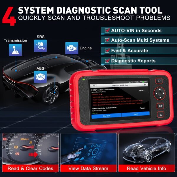 LAUNCH CRP123I V2.0 OBD2 Scanner Diagnostic Tool - Image 5