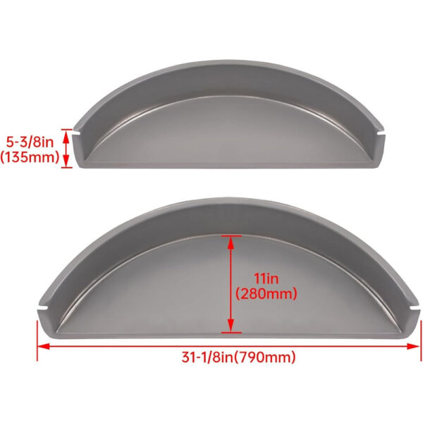 Steel Rear Wheel Tubs - 1947-1954 Chevy GMC Pickup & Panel Truck - Image 2