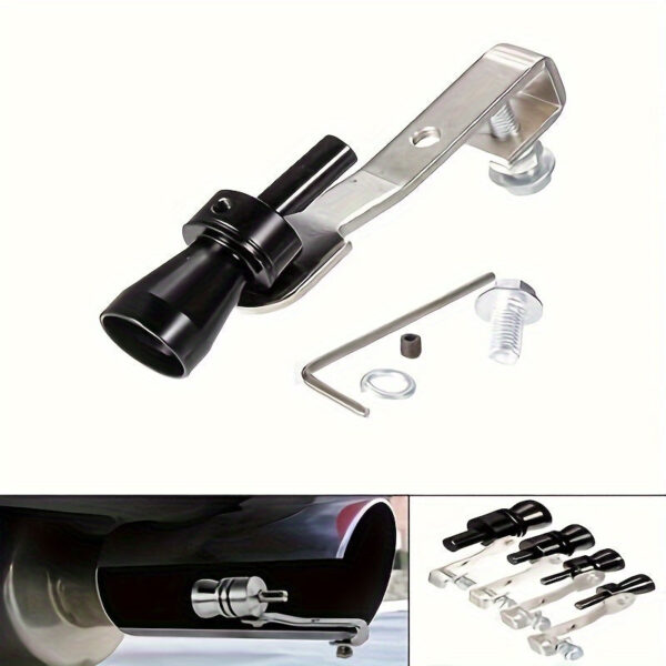 Turbo Sound Exhaust Pipe Whistle - Red/Black