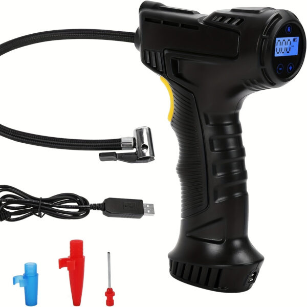 Cordless Air Compressor Portable Tire Inflator with Digital Gauge