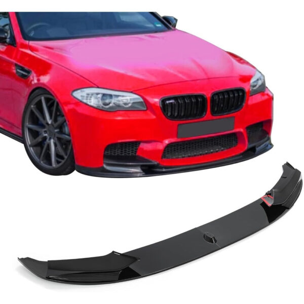 Front Bumper Lip Splitter for BMW F10 528i 535i 550i M Sport 2011-2016