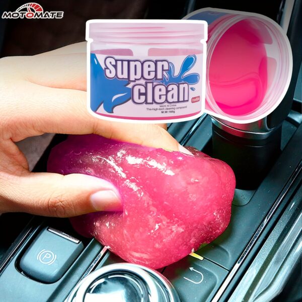 Car Interior Cleaning Gel 160g - Pink