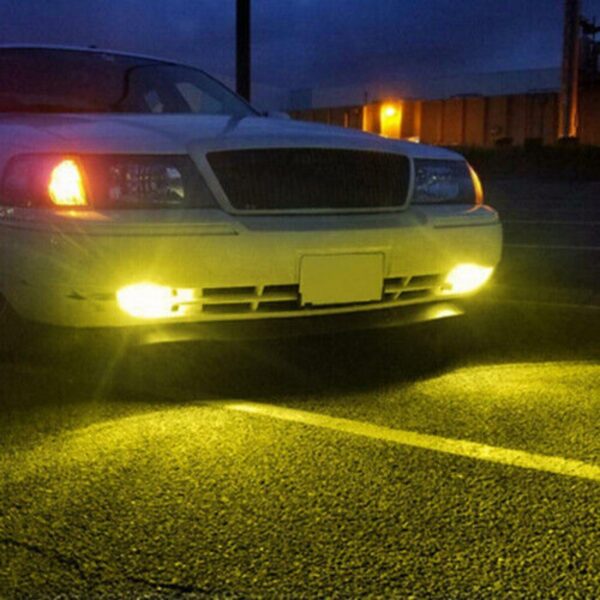H8/H11 Yellow LED Fog Lights 3000K - BMW 3/5 Series - Image 6