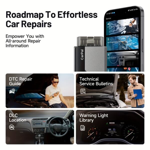 Carpal OBD2 Wireless Car Scanner - All System Diagnostic Tool for iOS & Android - Image 5