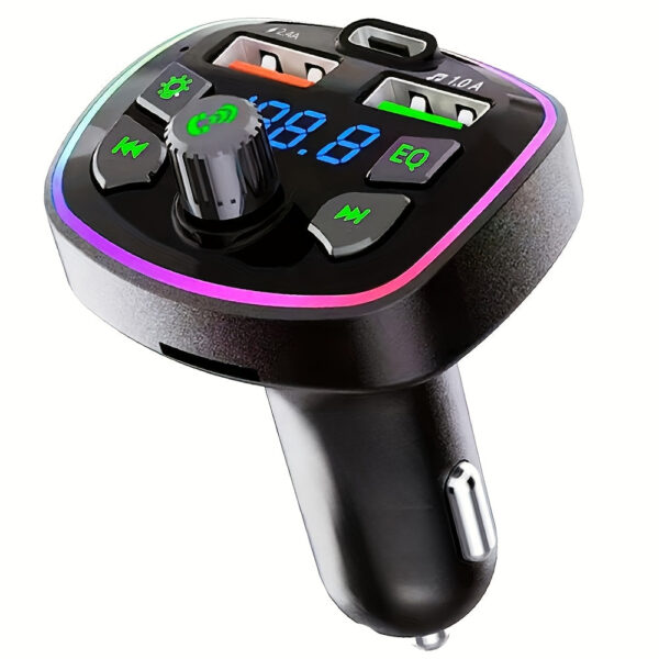 Wireless Car FM Transmitter MP3 Player with Dual USB Fast Charging