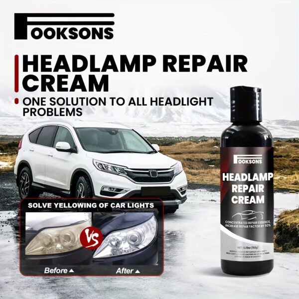 Car Headlight Restoration and Repair Solution