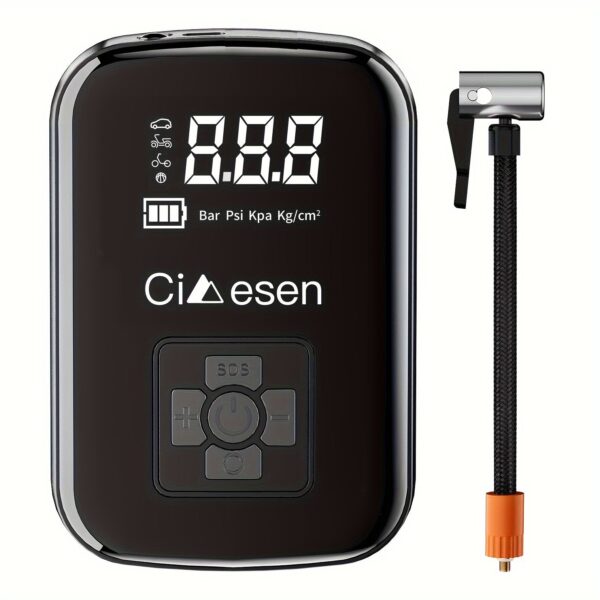 Portable Wireless Car Tire Inflator Air Compressor
