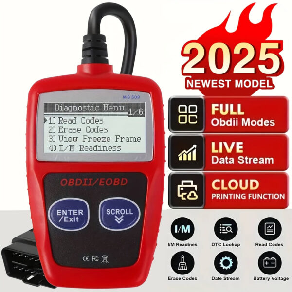 USB OBD2 Car Diagnostic Scanner Code Reader Multi-Language - Image 6