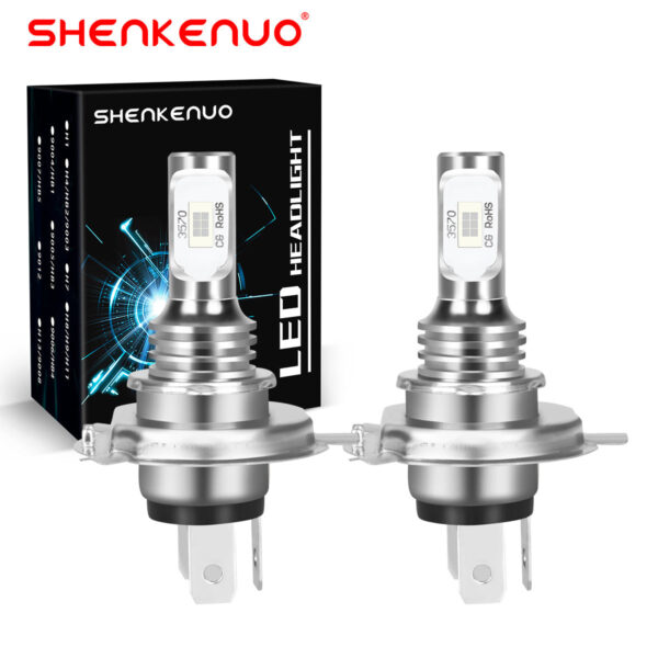 H4 9003 LED Headlight Bulbs 8000K Blue 2-Pack - Image 7