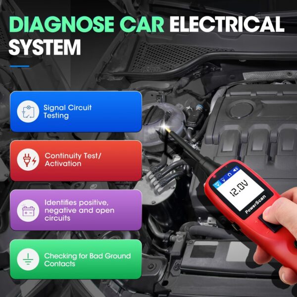 Autel PS100 Automotive Circuit Tester 12V/24V - Image 4