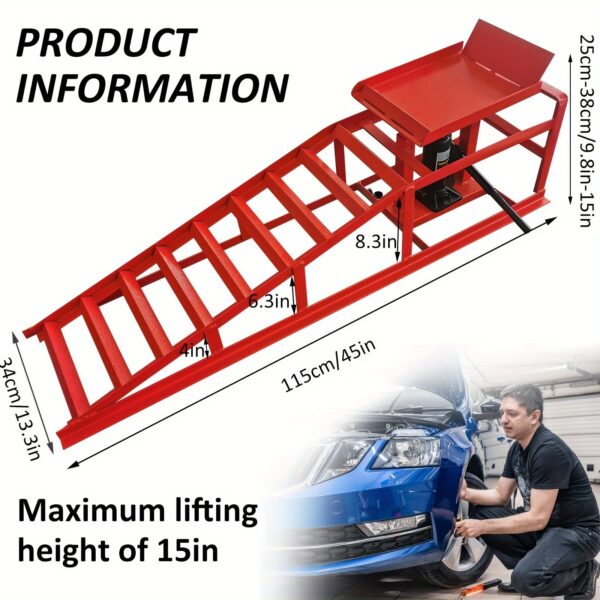 Car Service Ramps 10000lbs Capacity 2-Pack - Image 2