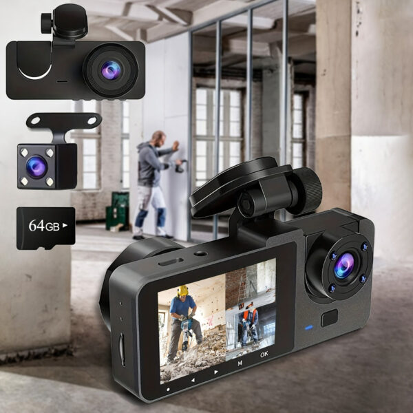 Car Dash Camera 1080P Full HD with Night Vision 32GB - Image 5