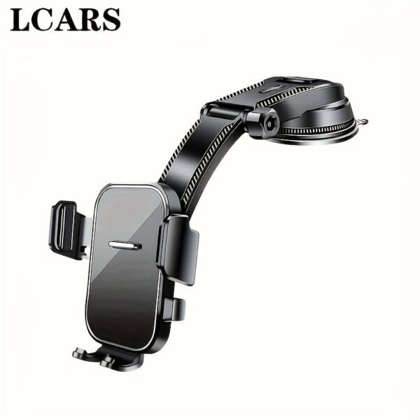 Adjustable Car Phone Mount Dashboard Stand with Suction Cup