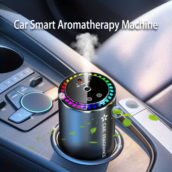 Car Aromatherapy Diffuser with Starry Sky Projection Essential Oil