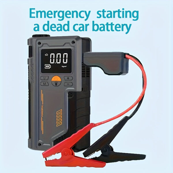 5000A Car Jump Starter with Air Pump and Battery Pack - Image 3