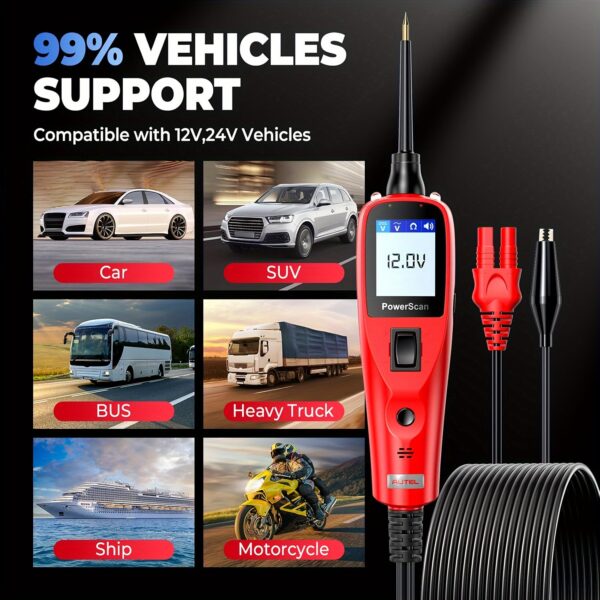 Autel PS100 PowerScan Electrical Circuit Diagnostic Tool Kit - Image 6
