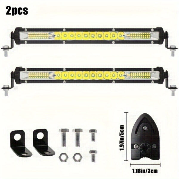 LED Work Light 140W 3000 Lumens Floodlight 2-Pack - Image 9