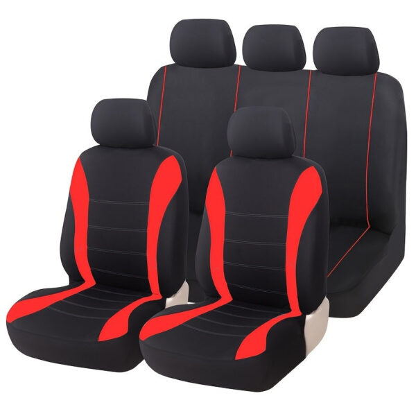 Universal 5-Seat Car Seat Cover Set - Full Vehicle Coverage - Image 2