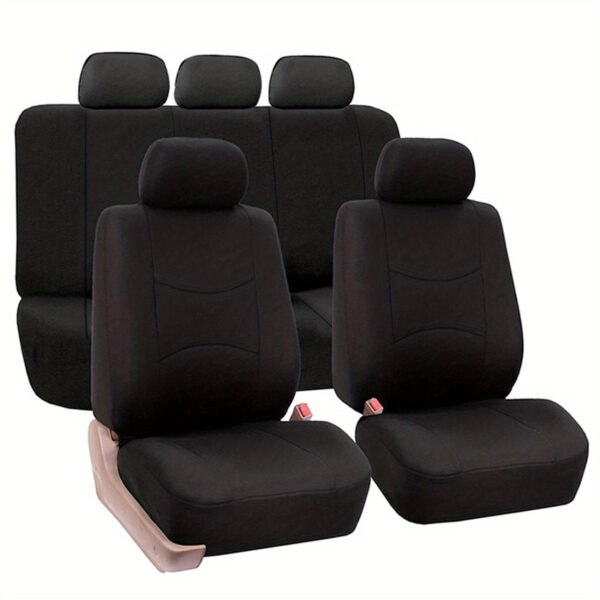 Universal 5-Seat Polyester Car Seat Cover Set