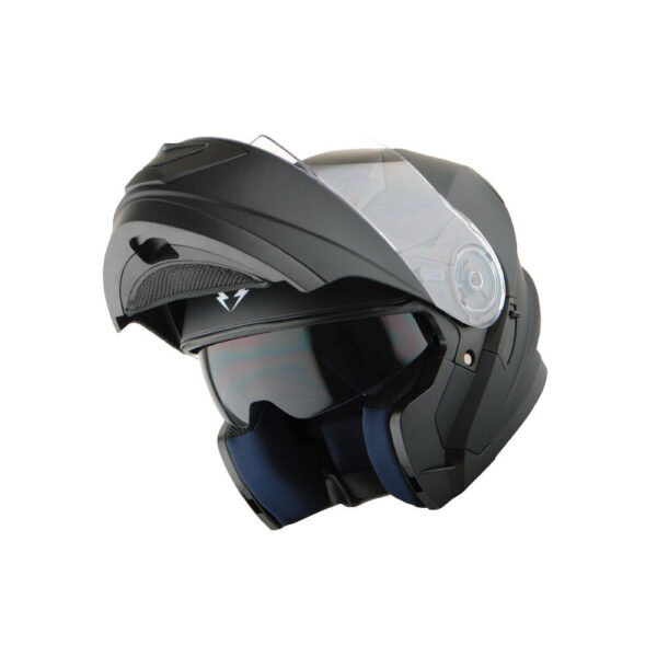 Motorcycle Full Face Modular Helmet Dual Visor LED Modular901 - Image 45