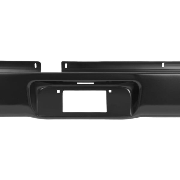 Black Steel Rear Bumper Roll Pan for Dodge Dakota 1997-2004 - Image 5