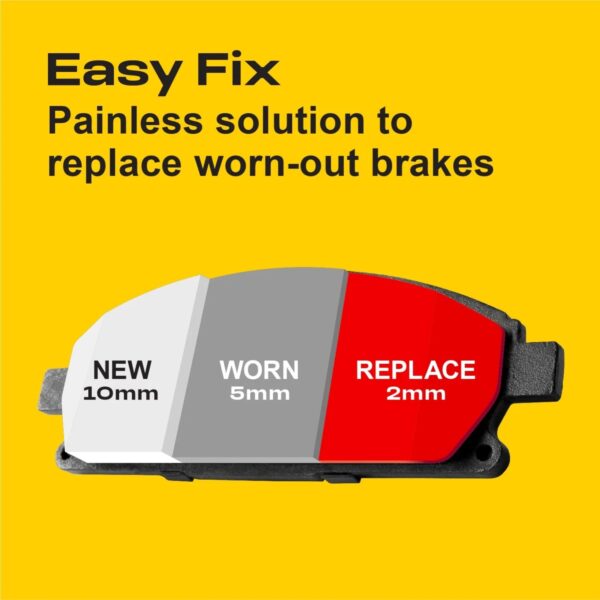 Rear Brake Pad and Rotor Kit WM80357 with Hardware - Image 2