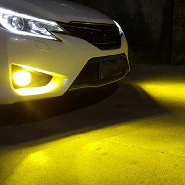 H8/H11 Yellow LED Fog Lights 3000K - BMW 3/5 Series