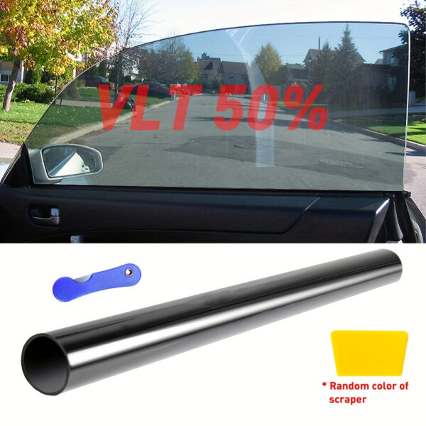 Car Window Tint Film Black 70% VLT 20" x 10ft Roll Uncut 3M - Image 7