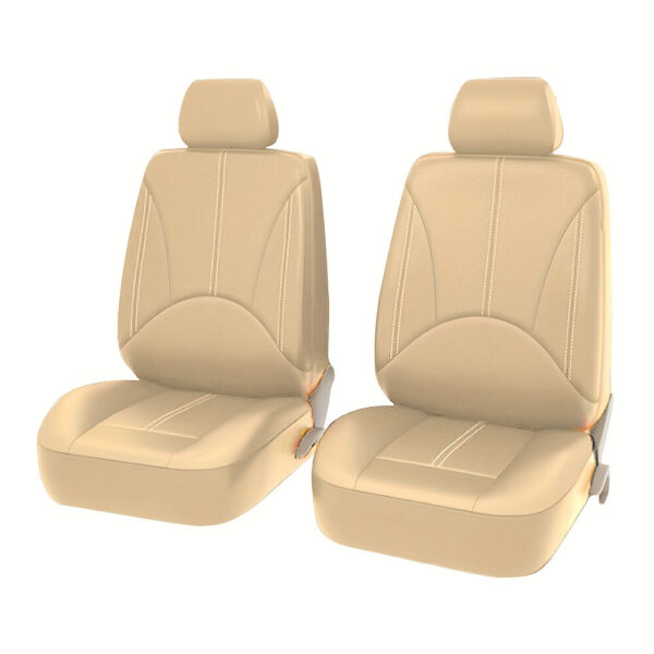 Car Seat Covers Full Set Faux Leather 5-Seat Universal Fit - Image 8