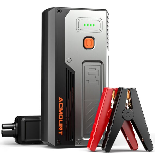 Portable Car Jump Starter 2000A Peak 12V Battery Booster - Image 7