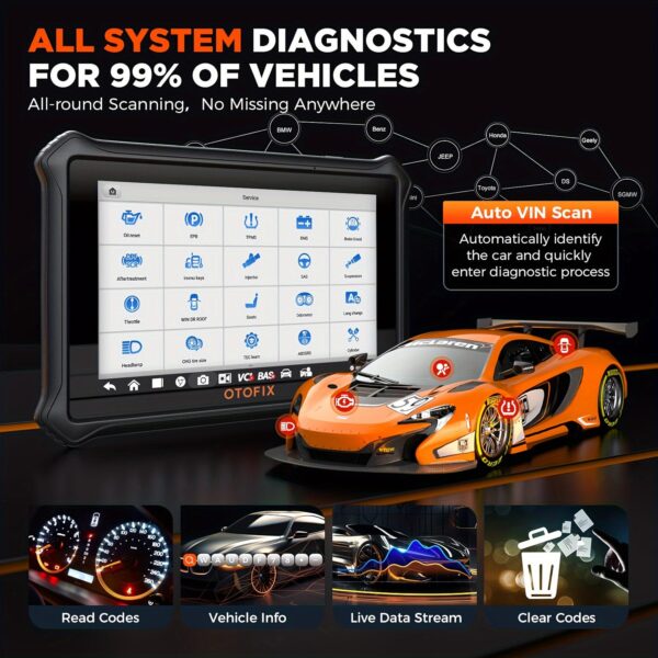 OTOFIX D1 Lite Diagnostic Scanner - Full System with Key Programming - Image 4