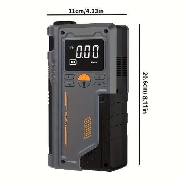 5000A Car Jump Starter with Air Pump and Battery Pack - Image 6