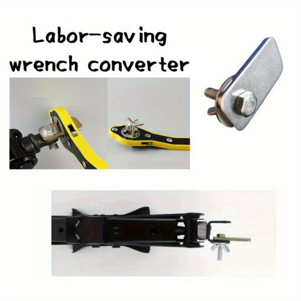 Car Jack Wheel Wrench Tool - Image 3