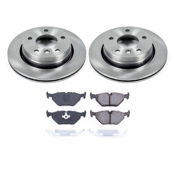 Ceramic Brake Pad & Rotor Kit WM80402 with Hardware