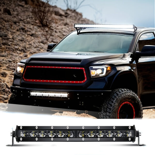 LED Light Bar 220W 14.6/21.3 Inch 6500K 12-36V - Image 3