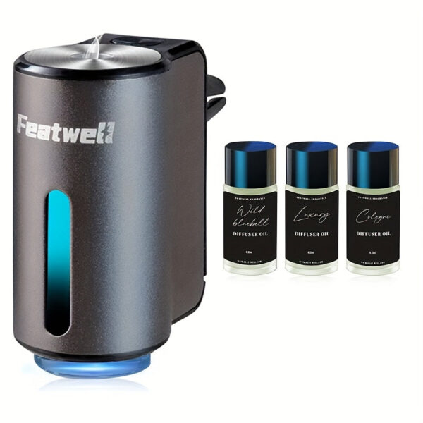 Smart Car Air Diffuser with 3-Level Aromatherapy - Image 2