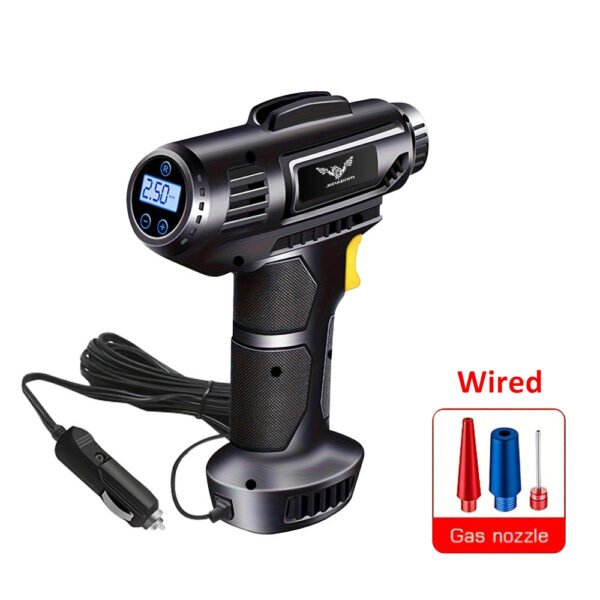 JENABOM 120W Car Air Compressor with LED Light - Image 6