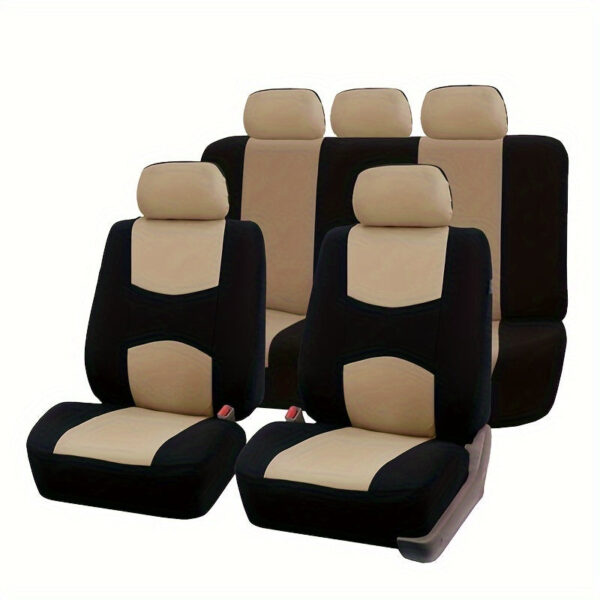 Universal Car Seat Cover Set Full Set - Image 4