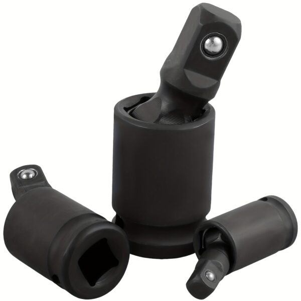 Universal Joint Socket Swivel Set 3pc Drive Socket Tool