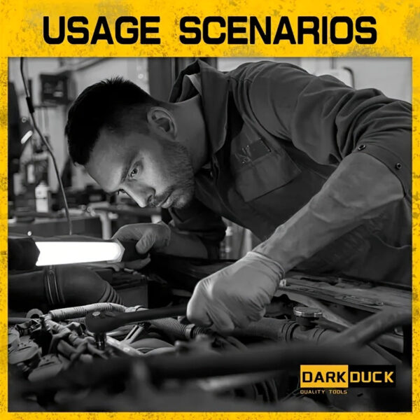 50pc SAE Metric Impact Socket Set with 3/8" Drive Ratchet - Image 2
