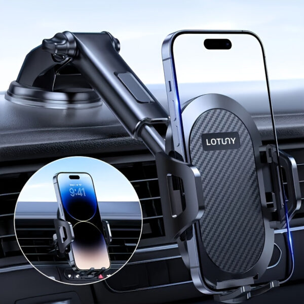 Miracase Universal Car Phone Mount Dashboard Suction Cup Holder