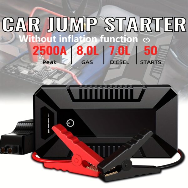 Portable Car Jump Starter 3000A with Air Compressor 150PSI - Image 9