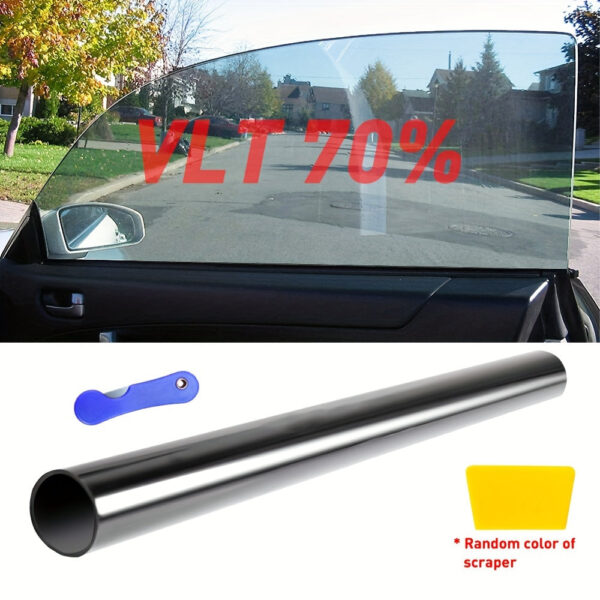 Car Window Tint Film Black 70% VLT 20" x 10ft Roll Uncut 3M - Image 8