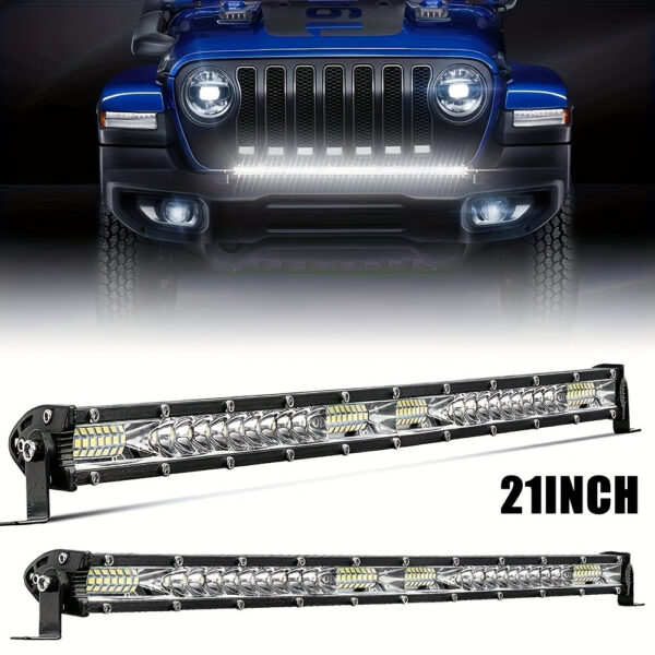 11/21 Inch LED Light Bar Single Row 12V/24V
