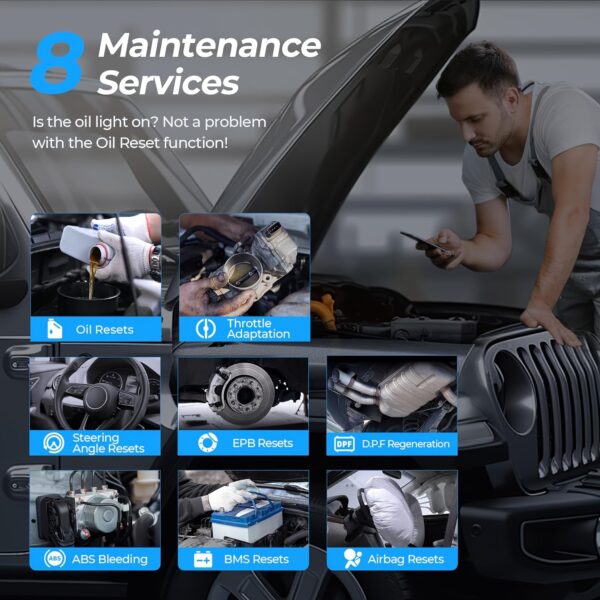 TopScan OBD2 Wireless Scanner Diagnostic Tool for iOS Android - Image 3