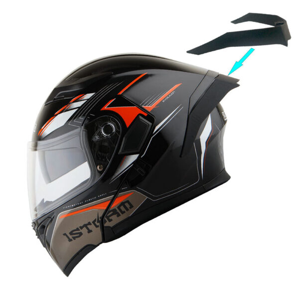Motorcycle Modular Full Face Helmet with Dual Visor - Image 6